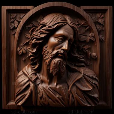 3D model st jesus (STL)